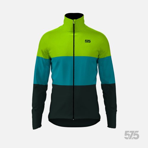 Kerékpáros Thermo felső - ThreeStripe Dark Cyan
