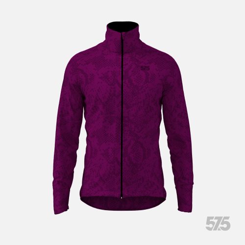 Kerékpáros Thermo felső - Snake Dark Magenta