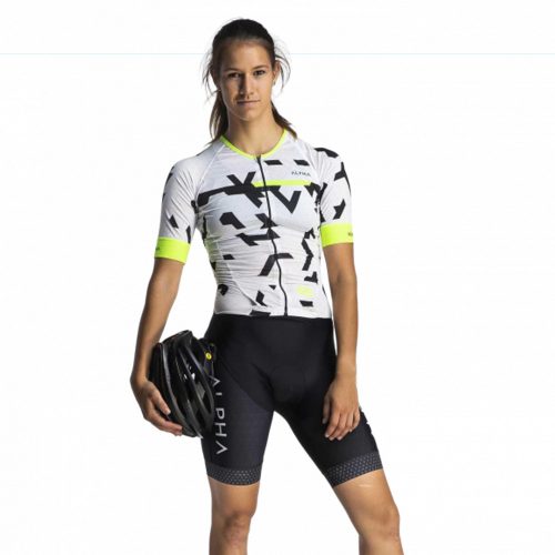 Triatlon versenymez - Rövid ujjú - ALPHA - White